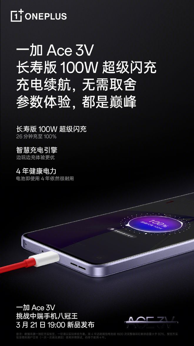 5500mAh+AI电力规划!一加中端新机续航:测到死10小时13分(图3) 5500mAh+AI电力规划!一加中端新机续航:测到死10小时13分(图3)