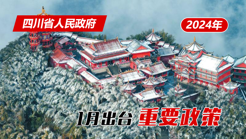 政策回顾：四川省人民政府2024年1月出台重要政策(图19)
